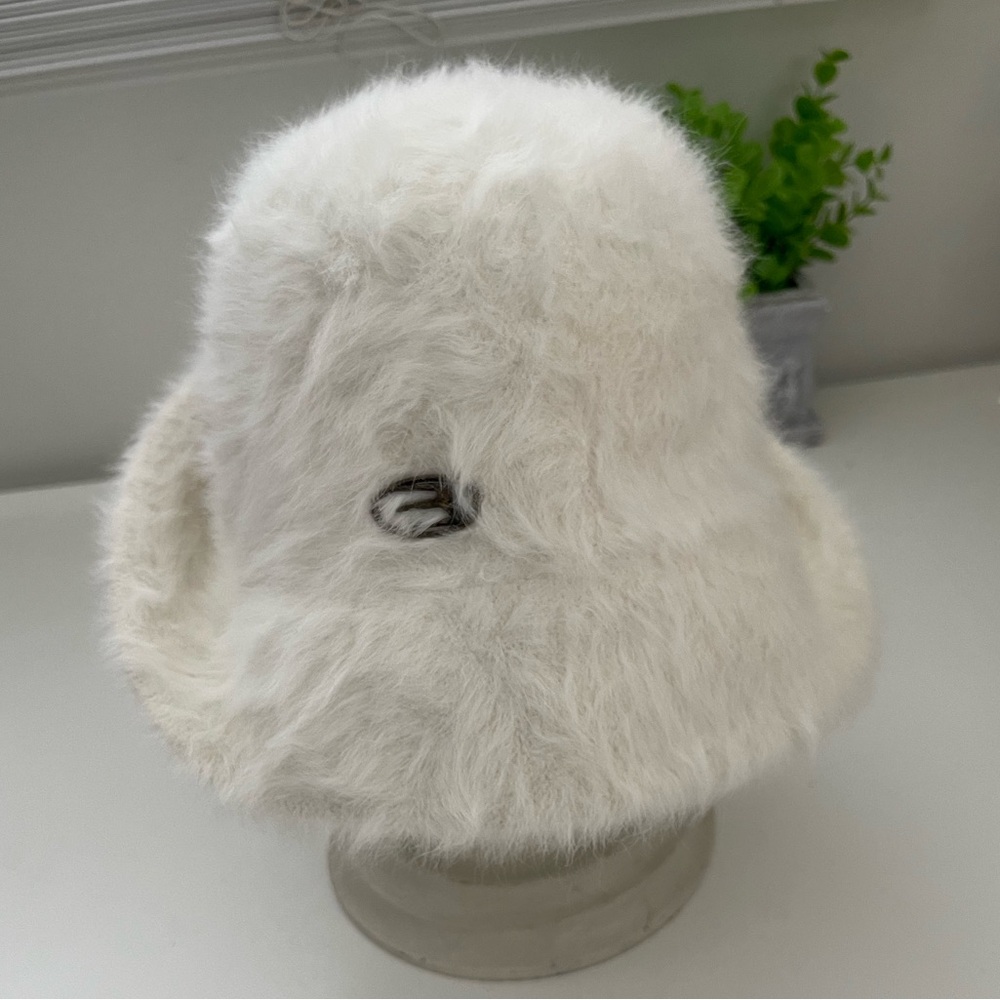 Vintage Angora Blend Bucket Hat OS